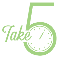 Take 5 logo