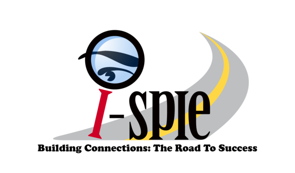 Logo for I-SPIE 2023 with the slogan "Building Connections: The Road To Success."